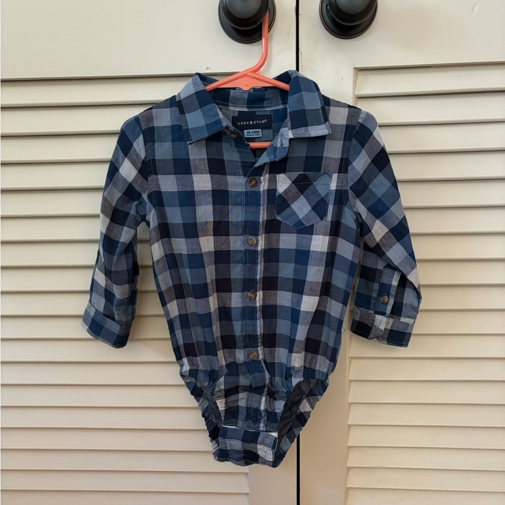 Andy & Evan 18-24 month onesie